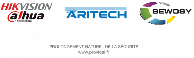 Logos partenaires contrôle d'accès Providal - Installation interphonie et badges à L'Arbresle et Lyon