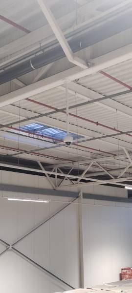 Sécurité Logistique à Corbas : Installation de dômes anti-vandale Hikvision