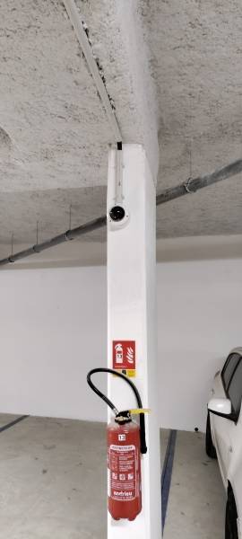 Sécurisation de parking souterrain à Chambéry : 14 caméras Dahua installées par Providal
